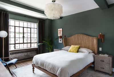  Eclectic Apartment Bedroom. 10 Park by Tali Roth Designs.