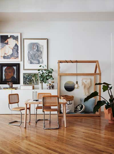 Eclectic Apartment Children's Room. 20th Street by Tali Roth Designs.