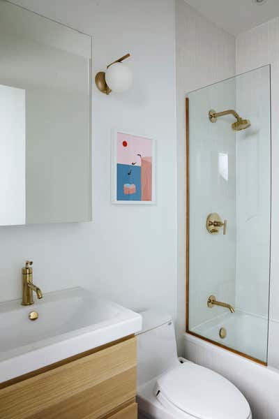  Contemporary Apartment Bathroom. Chelsea Loft by Tali Roth Designs.