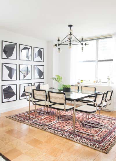  Contemporary Apartment Dining Room. Columbus Circle by Tali Roth Designs.