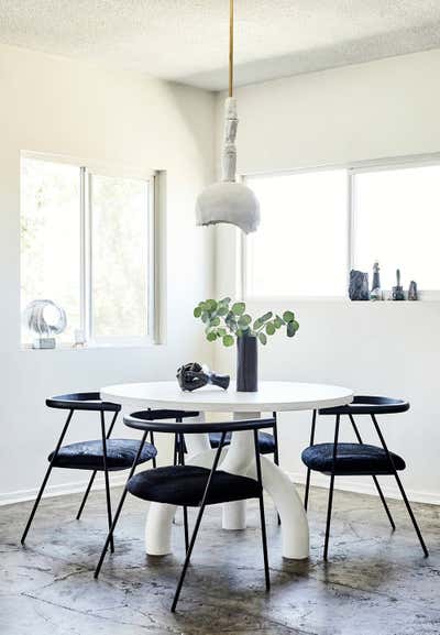  Modern Family Home Dining Room. Sasha Strebe by Tali Roth Designs.