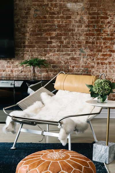  Industrial Living Room. Tribeca Loft by Tali Roth Designs.