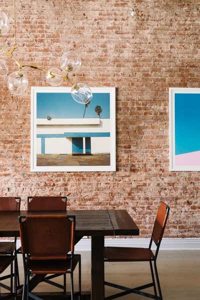  Industrial Dining Room. Tribeca Loft by Tali Roth Designs.