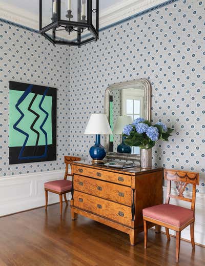  Eclectic Family Home Entry and Hall. New Jersey House by Brockschmidt & Coleman LLC.