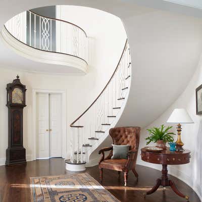  Traditional Family Home Entry and Hall. Greenwich House by Brockschmidt & Coleman LLC.