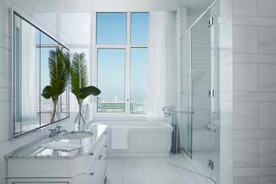  Modern Apartment Bathroom. Four Seasons Private Residences Penthouse by Santopietro Interiors.