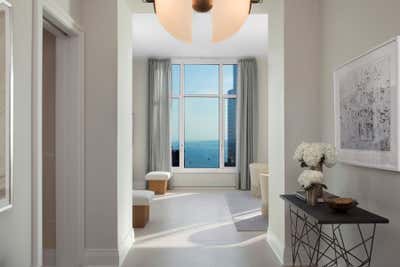 Contemporary Entry and Hall. Four Seasons Private Residences Penthouse by Santopietro Interiors.