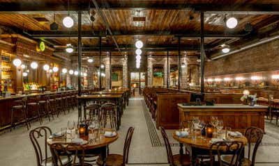  Traditional Restaurant Dining Room. Capo Restaurant by Assembly Design Studio.