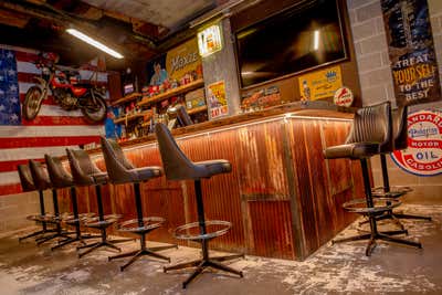  Rustic Restaurant Bar and Game Room. Backyard Betty's by Assembly Design Studio.