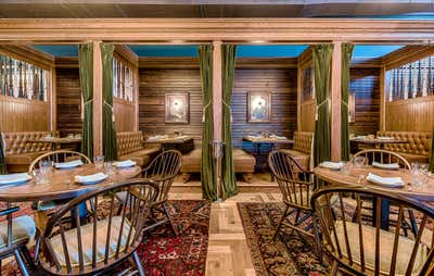  Traditional Restaurant Dining Room. St. Anselm DC by Stokes Architecture.