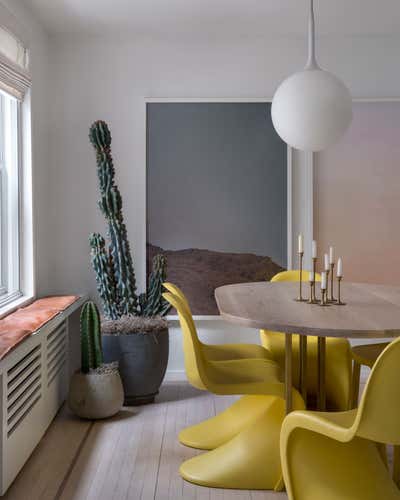  Contemporary Apartment Dining Room. 88 Bleecker St by Tali Roth Designs.