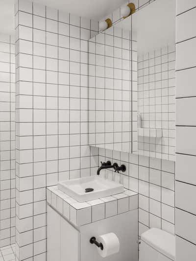  Minimalist Apartment Bathroom. 88 Bleecker St by Tali Roth Designs.