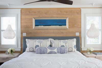  Transitional Beach House Bedroom. North East Beach Cottage by Brown Davis Architecture & Interiors.