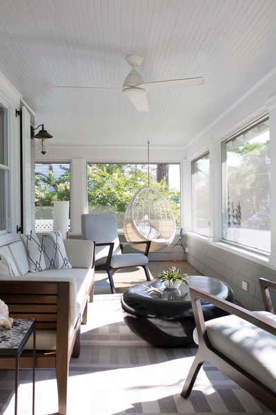  Contemporary Beach House Patio and Deck. North East Beach Cottage by Brown Davis Architecture & Interiors.
