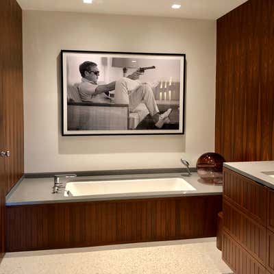  Mid-Century Modern Family Home Bathroom. Neutra  by Todd Yoggy Designs.