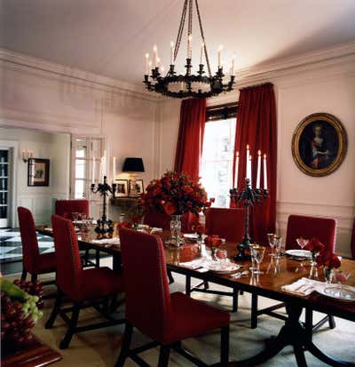 Traditional Country House Dining Room. Westbourne by Todd Yoggy Designs.