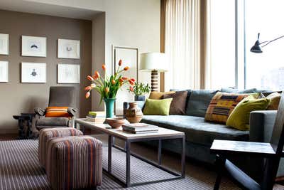  Contemporary Bachelor Pad Living Room. Union Square Bachelor Pad by Glenn Gissler Design.