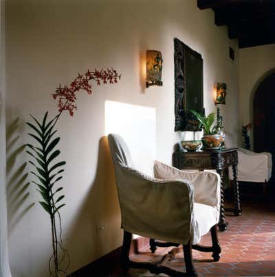  Mediterranean Vacation Home Entry and Hall. Spanish Colonial by Todd Yoggy Designs.