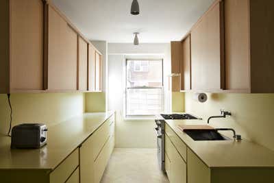  Mid-Century Modern Apartment Kitchen. Lower East Side Apartment by Billy Cotton.