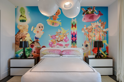  Eclectic Family Home Children's Room. Delray Beach by Melanie Morris Interiors.