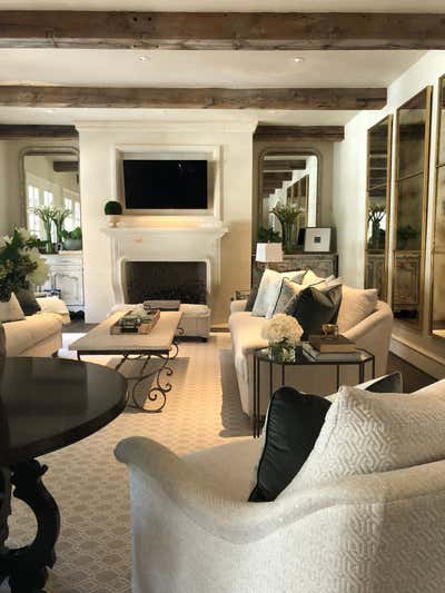  Traditional Family Home Living Room. River Oaks, Houston  by Audrey White Interiors.