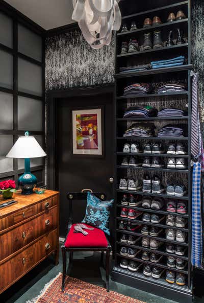 Contemporary Transitional Apartment Storage Room and Closet. Bay Village Entertainer by Evolve Residential .