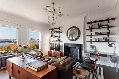  Eclectic Apartment Living Room. Riverside Drive by Gramercy Design.
