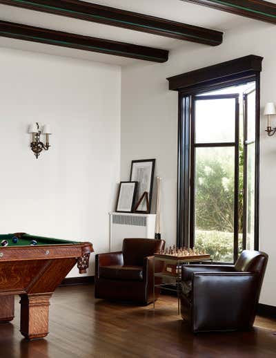  Transitional Family Home Bar and Game Room. Historic Seacliff Residence by ECHE.