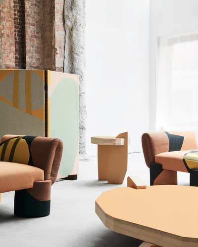 Contemporary Retail Living Room. VISO COLLECTION by Studio Giancarlo Valle.