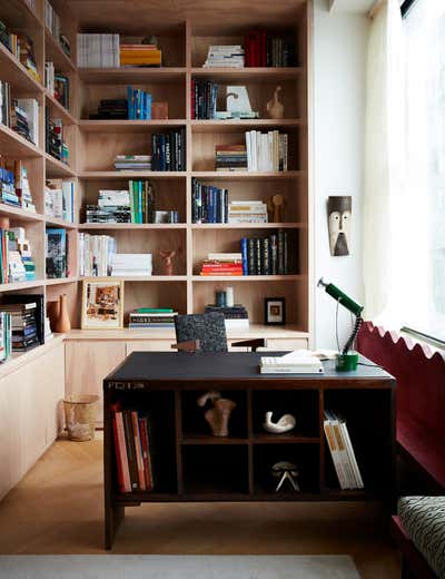 Mid-Century Modern Apartment Office and Study. NY Loft by Studio Giancarlo Valle.