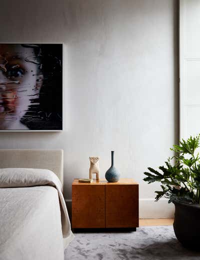  Mid-Century Modern Apartment Bedroom. NY Loft by Studio Giancarlo Valle.