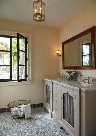  Coastal Family Home Bathroom. 9 Golfview by Betsy Shiverick Interiors, Ltd..