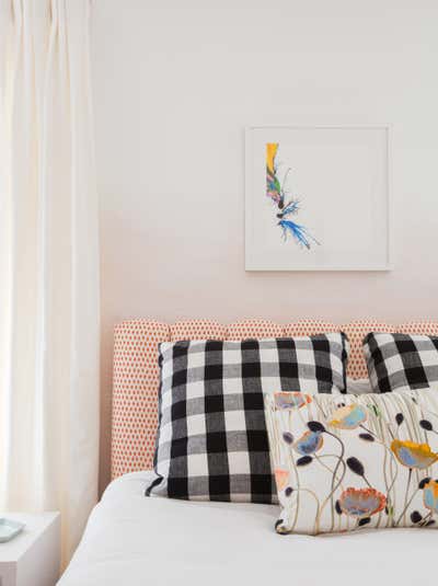  Eclectic Family Home Bedroom. Colorful California Bungalow by Stefani Stein.