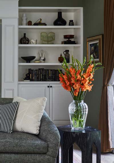  Contemporary Eclectic Living Room. Brentwood by Stefani Stein.