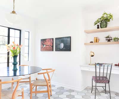  Eclectic Family Home Kitchen. Silver Lake by Stefani Stein.