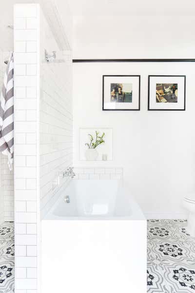  Industrial Family Home Bathroom. Silver Lake by Stefani Stein.