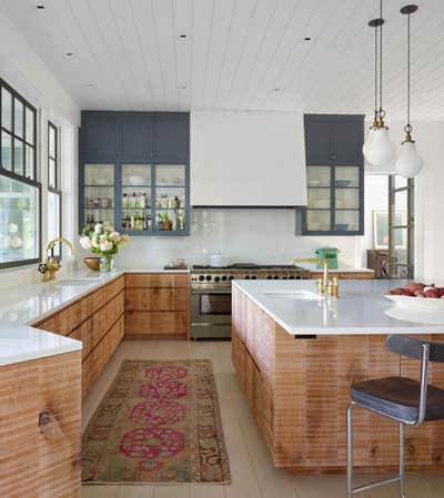  Contemporary Eclectic Family Home Kitchen. Short Hills, NJ by Fawn Galli Interiors.