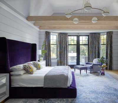  Eclectic Family Home Bedroom. Short Hills, NJ by Fawn Galli Interiors.