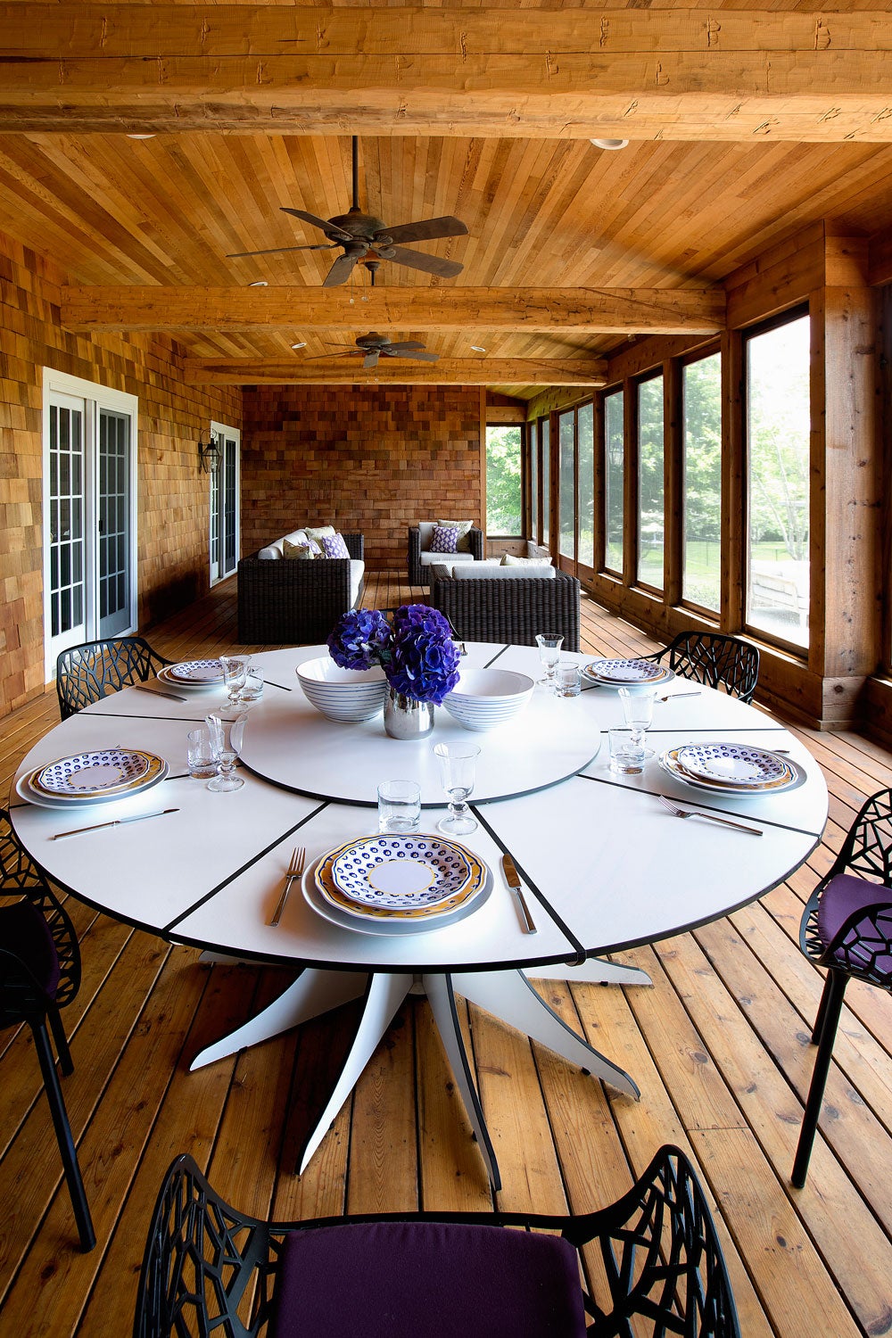 Contemporary Patio and Deck