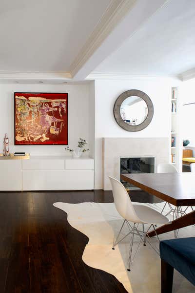  Contemporary Apartment Dining Room. Lenox Hill Apartment by Fawn Galli Interiors.