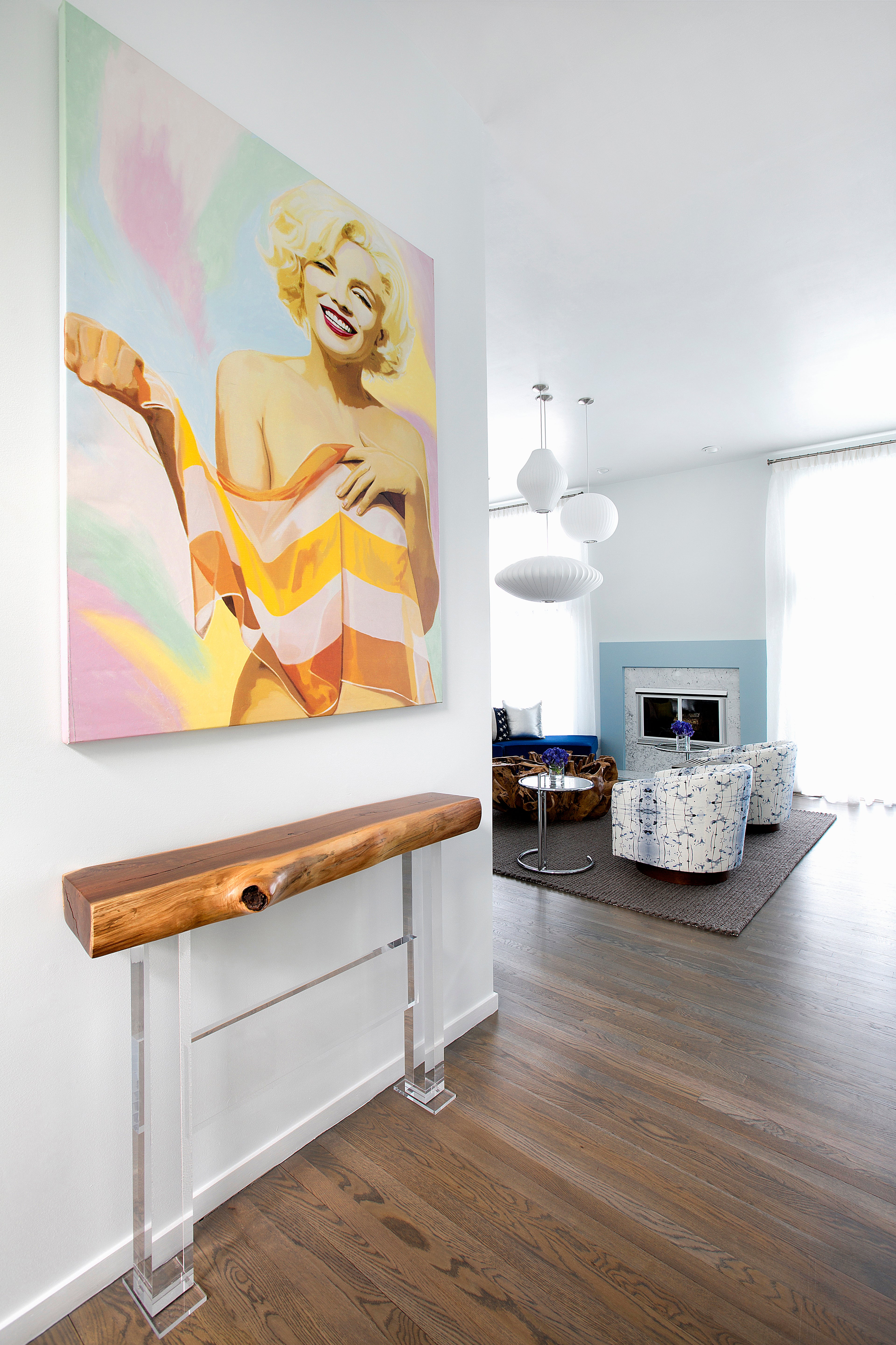 Eclectic Entry and Hall