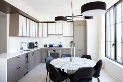  Mid-Century Modern Apartment Kitchen. Apartment at The Sutton by Fawn Galli Interiors.