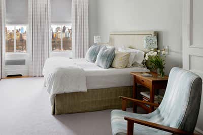  Mid-Century Modern Apartment Bedroom. Apartment at The Langham by Fawn Galli Interiors.