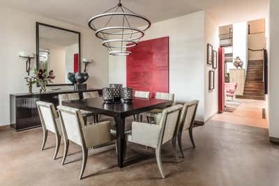  Contemporary Family Home Dining Room. Venice Beach Villa by Tom Stringer Design Partners.