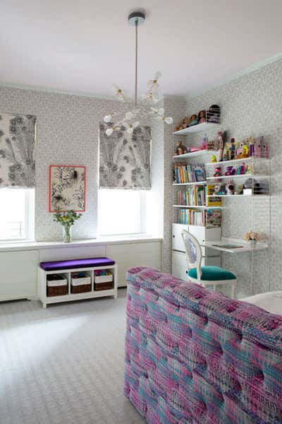  Eclectic Family Home Children's Room. Upper East Side by Fawn Galli Interiors.
