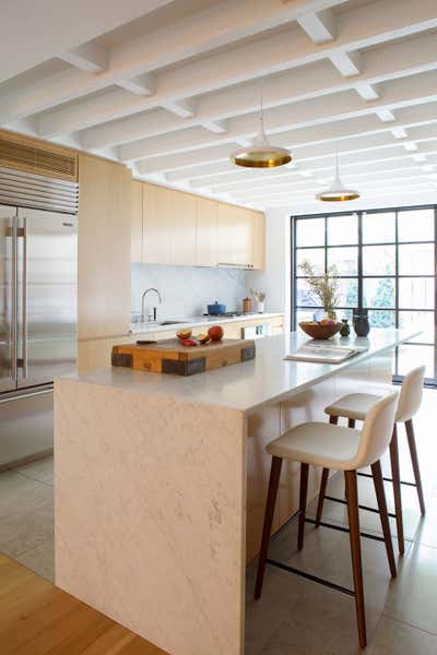  Contemporary Family Home Kitchen. East 84th, Upper East Side by Fawn Galli Interiors.