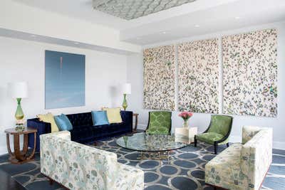  Art Deco Apartment Living Room. West 11th by Fawn Galli Interiors.