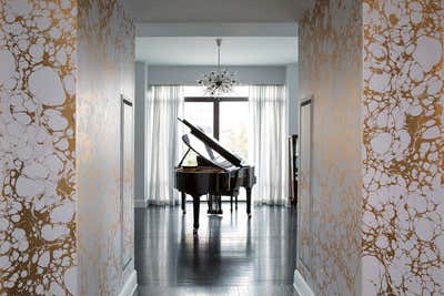  Art Deco Apartment Entry and Hall. West 11th by Fawn Galli Interiors.