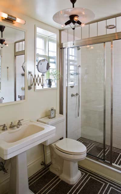  Traditional Apartment Bathroom. Greenwich Village Prewar  by Glenn Gissler Design.