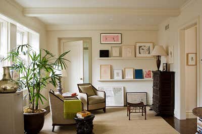  Eclectic Apartment Bedroom. Greenwich Village Prewar  by Glenn Gissler Design.